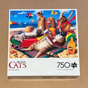 Beachcombers Cats Jigsaw Puzzle 750 Piece